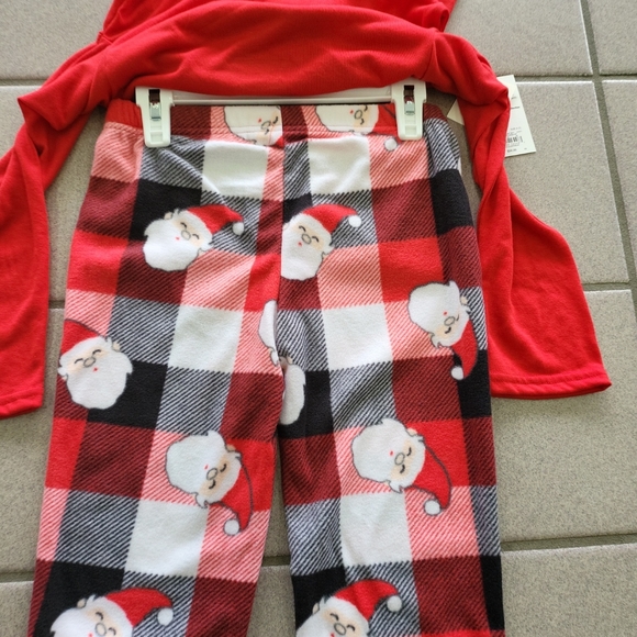 NWT Girls Small (7) Christmas Pajamas Santa Coming Soon! To A Chimney Near You! - Picture 5 of 6